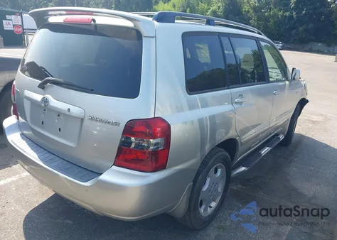 2005 Toyota Highlander Limited from USA, damaged, VIN JTEEP21A150135513
